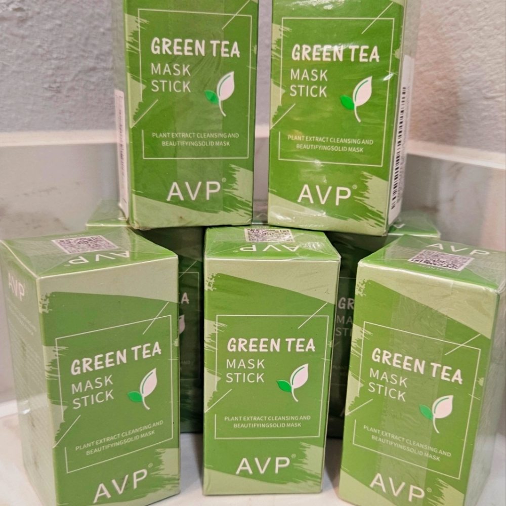 AVP Green Tea Mask Stick, Blackhead Removal, Cleansing Beauty Mask